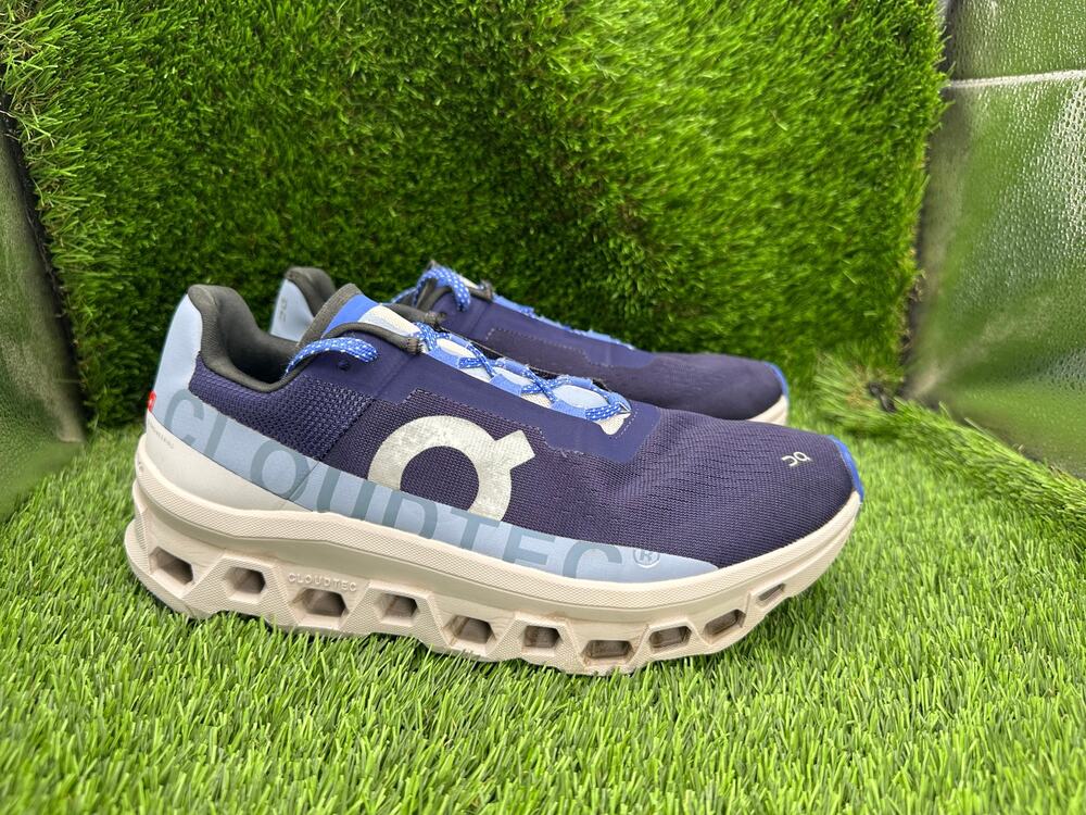On Running Cloudmonster 61.99026 Athletic Sneaker Women's 10 Purple Mesh Jogging